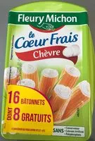 Mängden socker i Le coeur frais chèvre