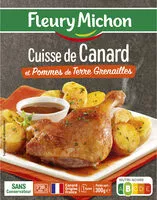Mängden socker i Cuisse de Canard et Pommes de Terre Grenailles