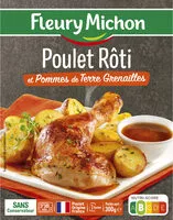 Mängden socker i Poulet Rôti et Pommes de Terre Grenailles