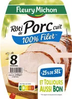 Mängden socker i Rôti de Porc - 25% de Sel*