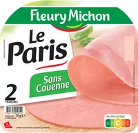 Mängden socker i Le Paris sans couenne - 2tr