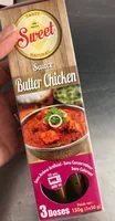 Mängden socker i Sauce Butter Chicken