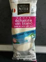 Mängden socker i Sauce échalote vin blanc