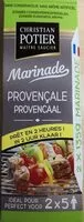 Mängden socker i Marinade Provençale