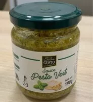 Mängden socker i Sauce Pesto Vert