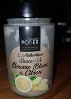 Mängden socker i Sauce beurre blanc & citron