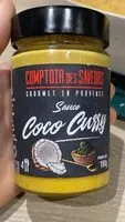 Mängden socker i Sauce coco curry