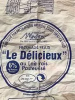Mängden socker i Fromage Frais Le Delicieux  au lait frais pasteurise