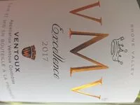 Mängden socker i Ventoux - Excellence - 2017