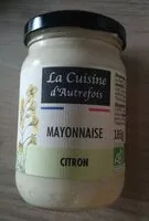 Mängden socker i Mayonnaise citron