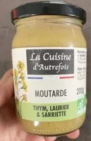 Mängden socker i Moutarde