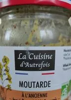 Amount of sugar in Moutarde