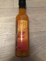Mängden socker i Vinaigre Pulpe De Mangue