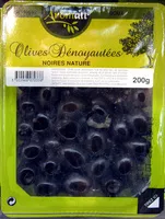 Mängden socker i Olives dénoyautées noires nature Arômatt