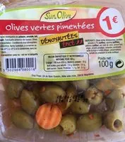 Mängden socker i Olives vertes pimentées denoyautées