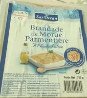 Mängden socker i Brandade de morue parmentiere