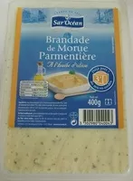 Mängden socker i Brandade de morue parmentière à l'huile d'olive