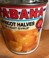 Mängden socker i Abricot 1 / 2 Au Sirop Léger