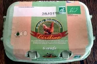 Mängden socker i 6 oeufs biologiques