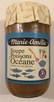 Mängden socker i Soupe de poisson à l’océane