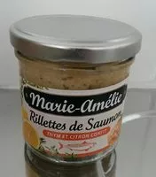 Mängden socker i Rillettes de saumon thym et citron confit