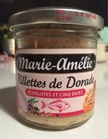 Mängden socker i Rillette de dorade