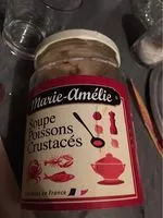 Mängden socker i Marie Amelie Soupe Poissons Crustace 780G