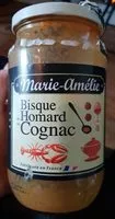 Mängden socker i Bisque de homard au cognac