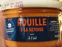 Mängden socker i Rouille à la sétoise à l'ail