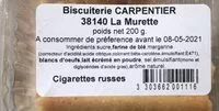 Mängden socker i Cigarettes russes