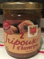 Mängden socker i Tripoux d'Auvergne