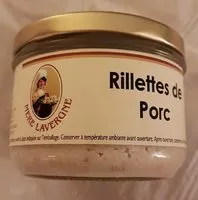 Mängden socker i Rillettes de porc