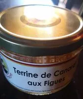Mängden socker i Terrine de canard aux figues