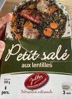Mängden socker i Petit salé aux lentilles