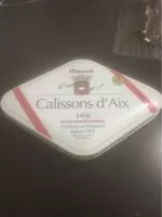 Mängden socker i Calissons d'Aix