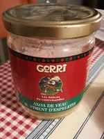 Mängden socker i axoa de veau