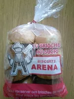 Mängden socker i Brioches arena