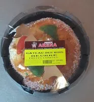 Mängden socker i Gâteau des rois beurre fruits confits