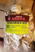 Mängden socker i Meringues