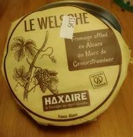 Mängden socker i Welsche au Marc de Gewurtz 26%MG 220g lait pasteurise