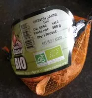 Mängden socker i Oignon jaune bio