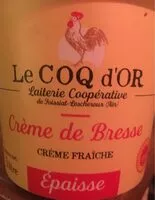 Mängden socker i Crème fraîche de Bresse épaisse