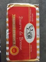 Mängden socker i Beurre De Bresse