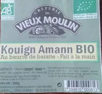 Mängden socker i Kouign Amann Bio