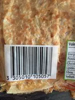 Mängden socker i Crèpes Acti délices