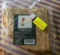 Mängden socker i Crêpes Divines