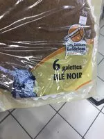 Mängden socker i 6 Galettes de ble noir Les Delices de Landeleau