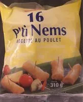 Mängden socker i P'ti nems poulet