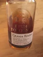 Mängden socker i Rhum Bologne Grande Réserve - rhum vieux agricole de la guadeloupe