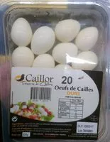 Mängden socker i 20 oeufs de cailles durs